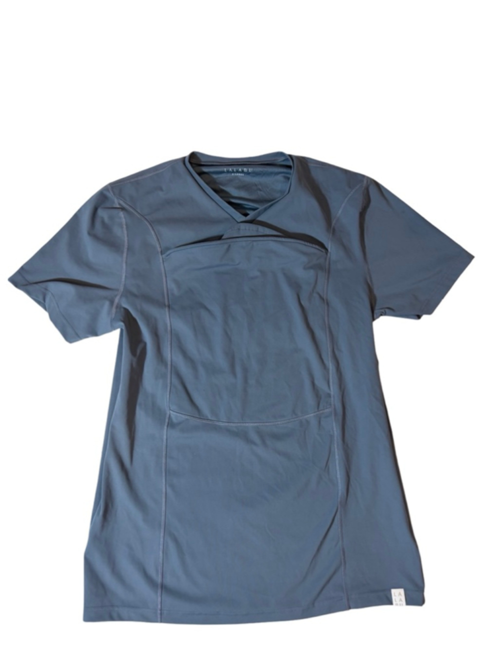 Lalabu Soothe Shirt Baby Holder Nursing Top Blue XL Athleisure